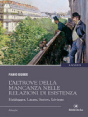 cover image of L' Altrove della mancanza nelle relazioni di esistenza